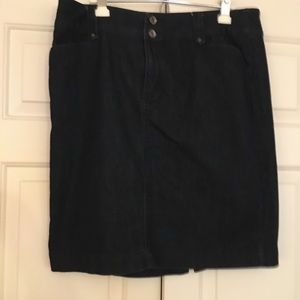 Denim Plus 16W Pencil Skirt from Dressbarn